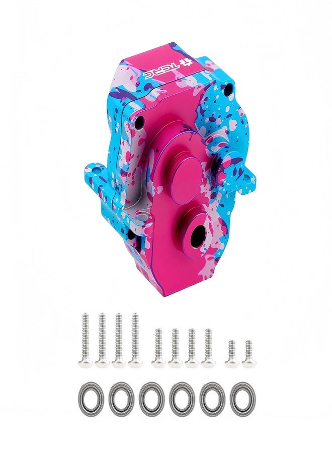 TCRC Splash Anodizing Aluminum Gearbox Housing Transmission Case for 1/18 TRX4M Defender Bronco F-150 High Trail Crawler Truck Upgrades - Image 1